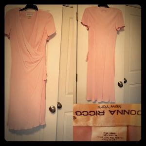 Pink Crepe Dress
